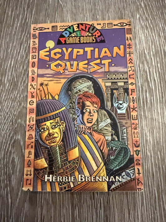 Egyptian Quest written by Herbie Brennan