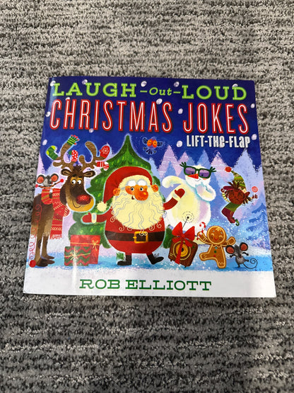 Laugh-out-Loud Christmas jokes lift-the-flap book