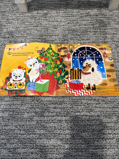 Laugh-out-Loud Christmas jokes lift-the-flap book