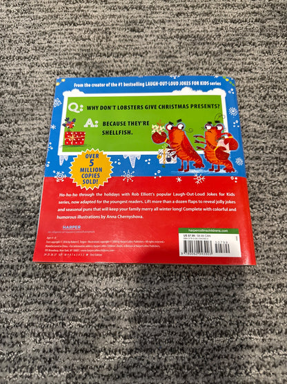 Laugh-out-Loud Christmas jokes lift-the-flap book