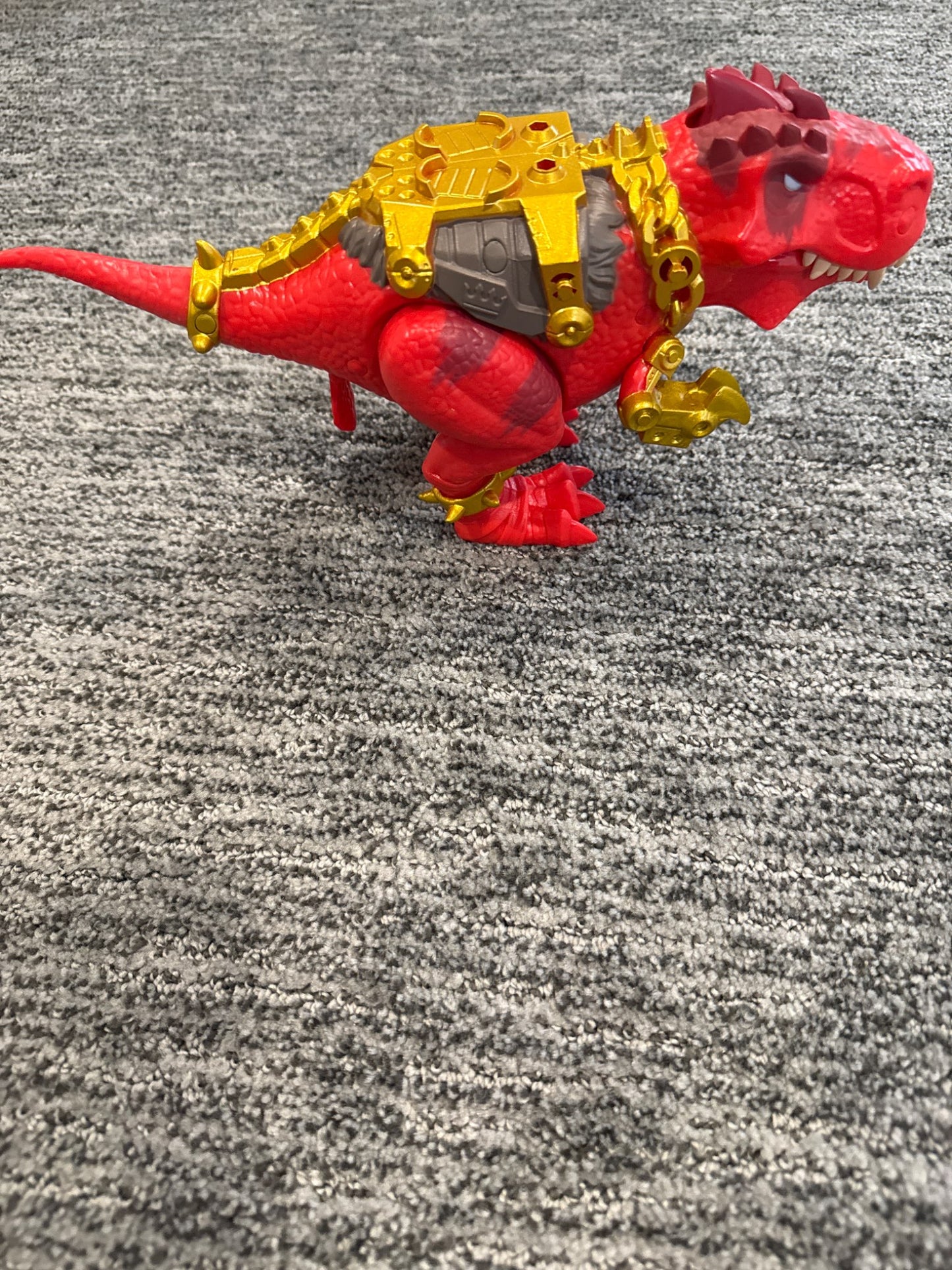 Dinosaur with cavities