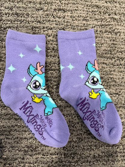 Girls Assorted toy bundle with pretty doll and Magic Mixies socks