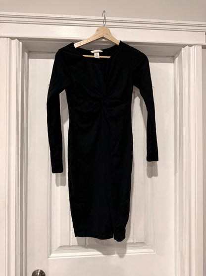 H & M knot front stretchy Maternity dress, Maternity S (4-6)