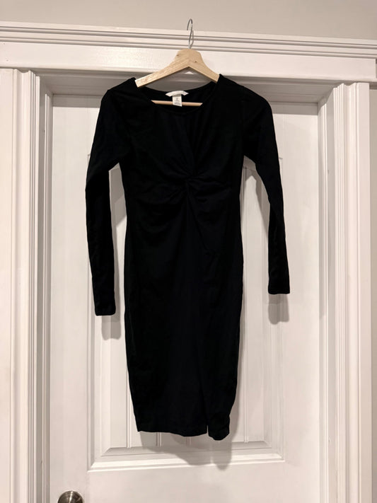 H & M knot front stretchy Maternity dress, Maternity S (4-6)