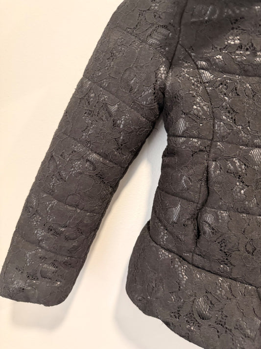 Girls Sisley Lace Insulated Jacket (Size S 6-7 years) MSRP over $125, Kids 6/6X