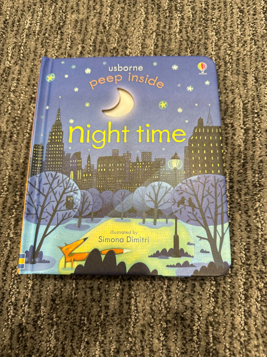Usborne peep inside Night Time
