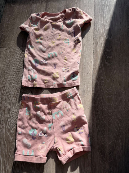 Size 4 Joe Fresh Pajama Short Set bundle of four, Kids 4/4T