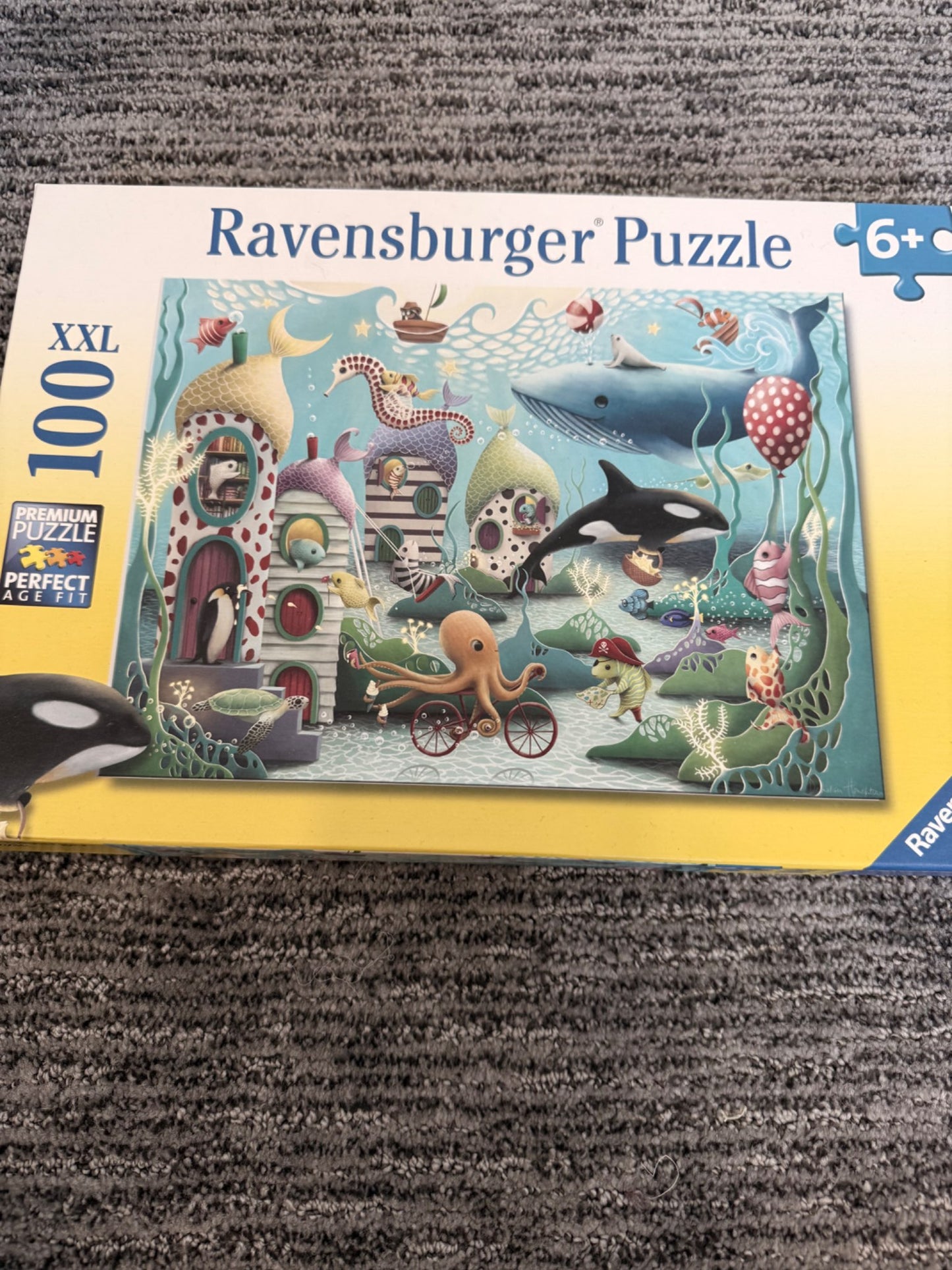 Ravensberger Ocean 100 piece puzzle Amazon MSRP $21.99 Canadian plus taxes and shipping