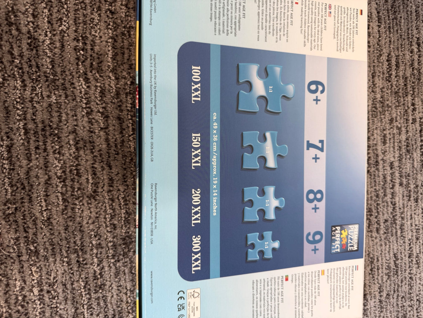 Ravensberger Ocean 100 piece puzzle Amazon MSRP $21.99 Canadian plus taxes and shipping