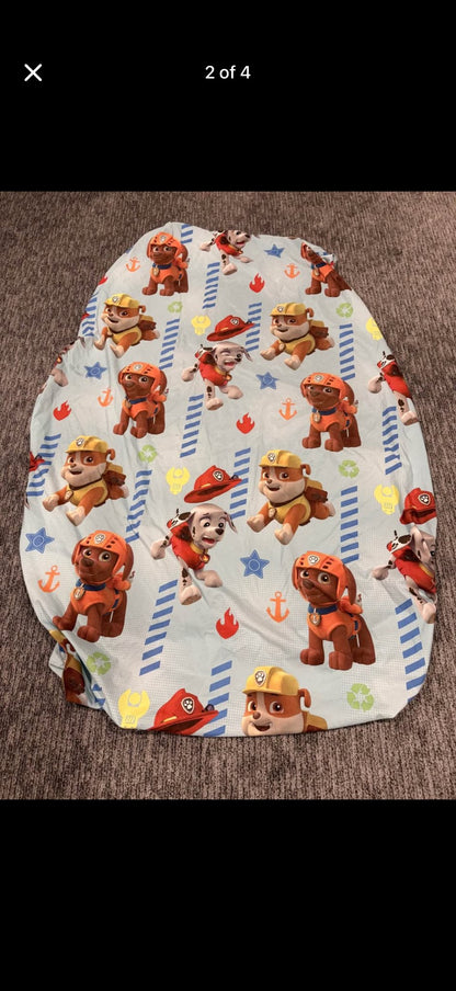 Kids Paw Patrol Twin Sheet and Pillowcase set MSRP over $47.00