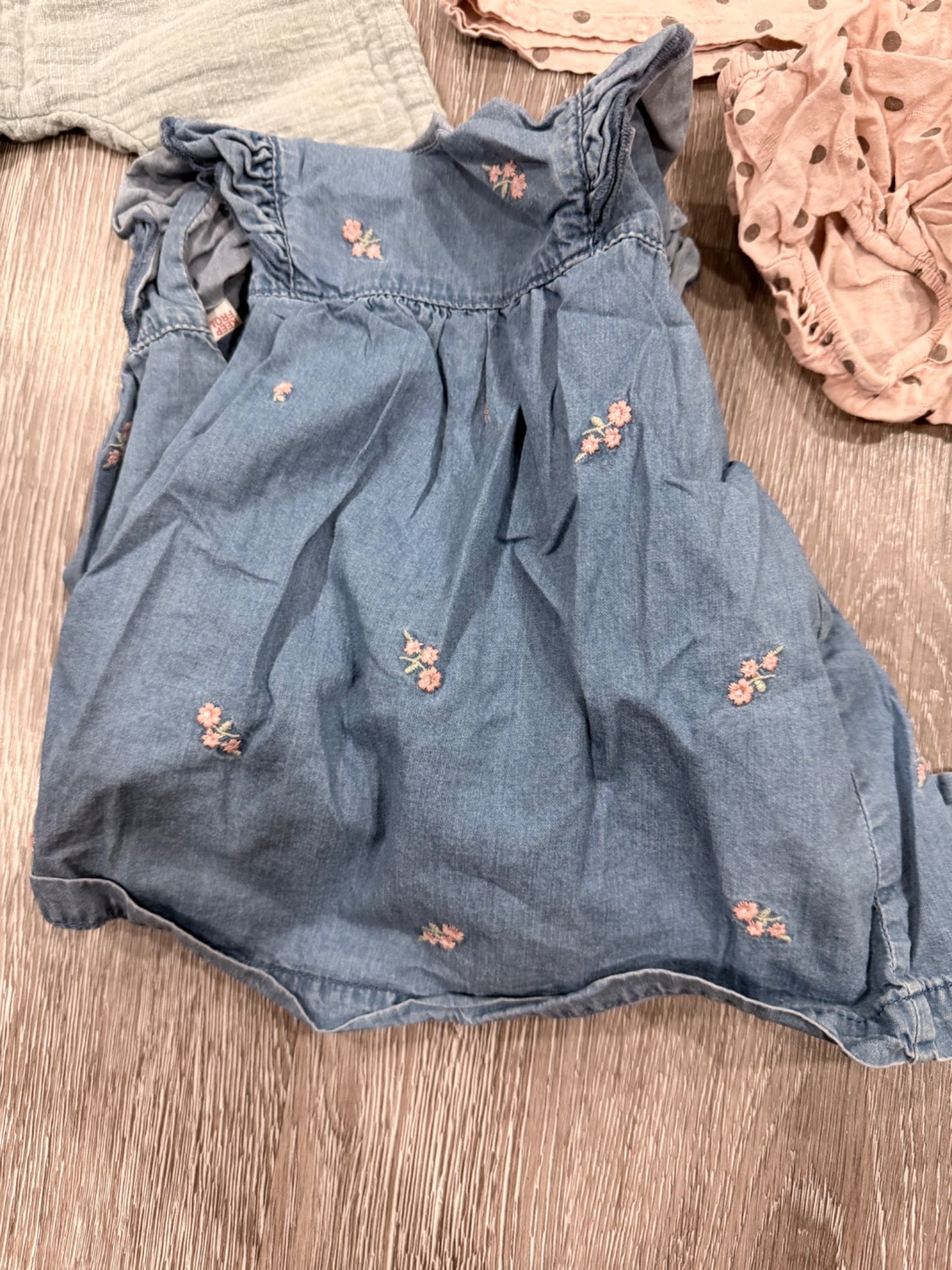 Zara 6-9 month girls bundle with pants and dress with bloomers sets, Kids 9 Month (6-9M)
