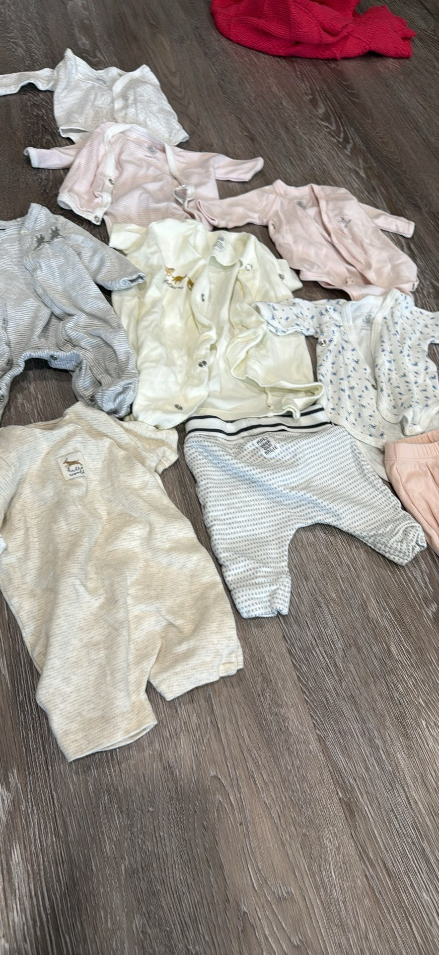 Newborn onesies and pants by John Lewis and Partners, Kids Newborn