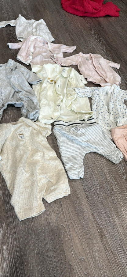 Newborn onesies and pants by John Lewis and Partners, Kids Newborn