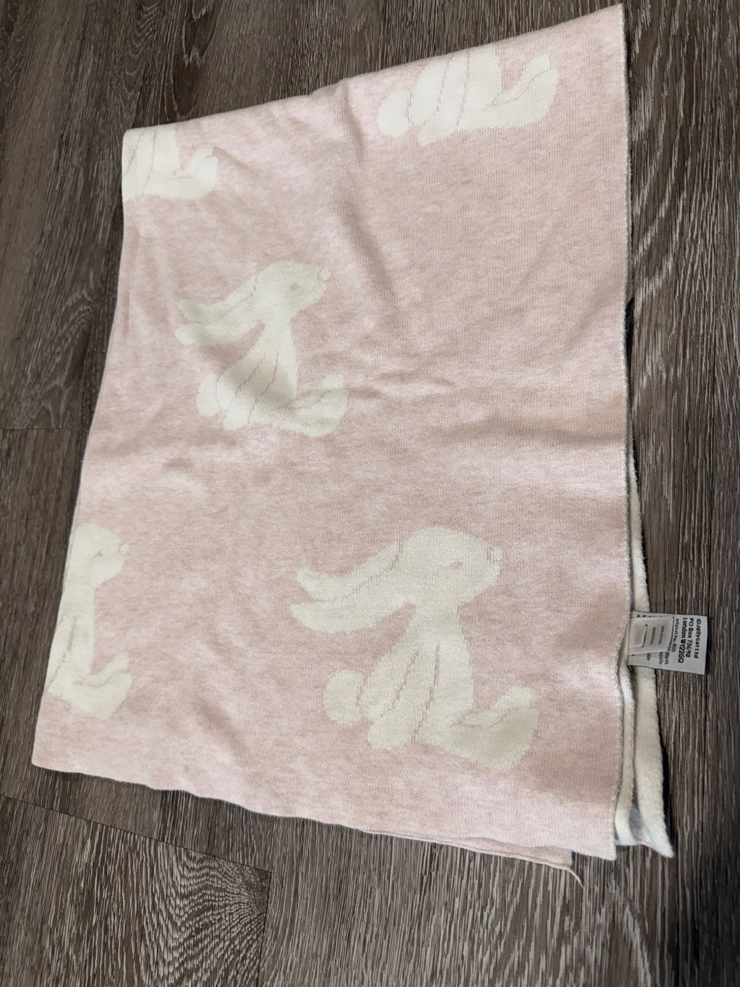 Jellycat Luxe Pink Baby Blanket