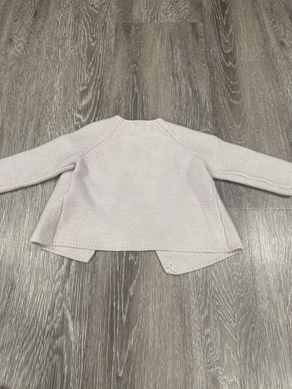 Du Pareil au meme cotton polyester blend knitted cardigan with unicorn cat and rainbow, Kids 6 Month (3-6M)