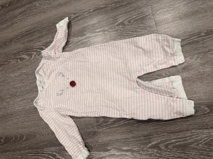 Reindeer Rudolph Christmas onesie pajama, Kids 12 Month (9-12M)