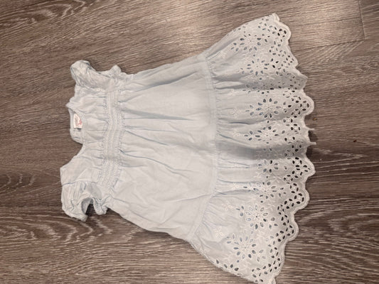 Cute powder blue eyelet dress, Kids 18 Month (12-18M)