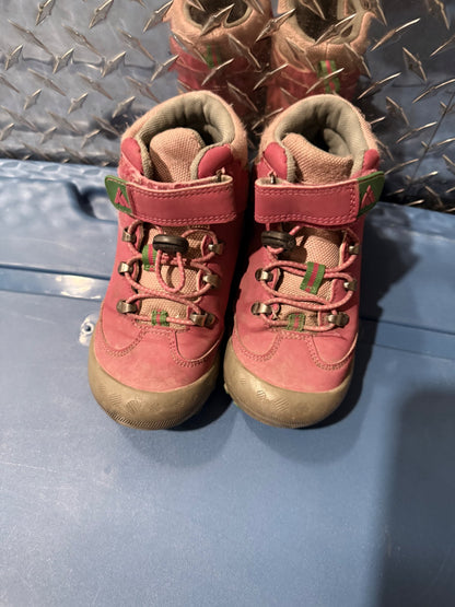 Mishanashka pink hiking boots, Shoes 13 (Kids:4-8yr)