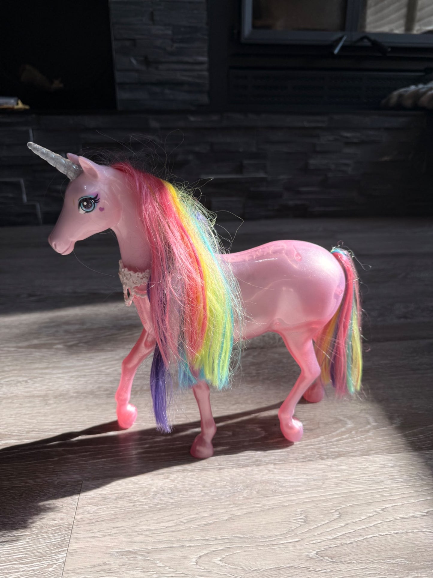 Barbie Mattel Rainbow mane horse