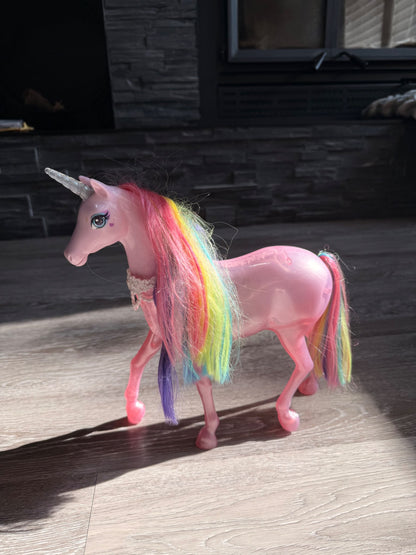 Barbie Mattel Rainbow mane horse