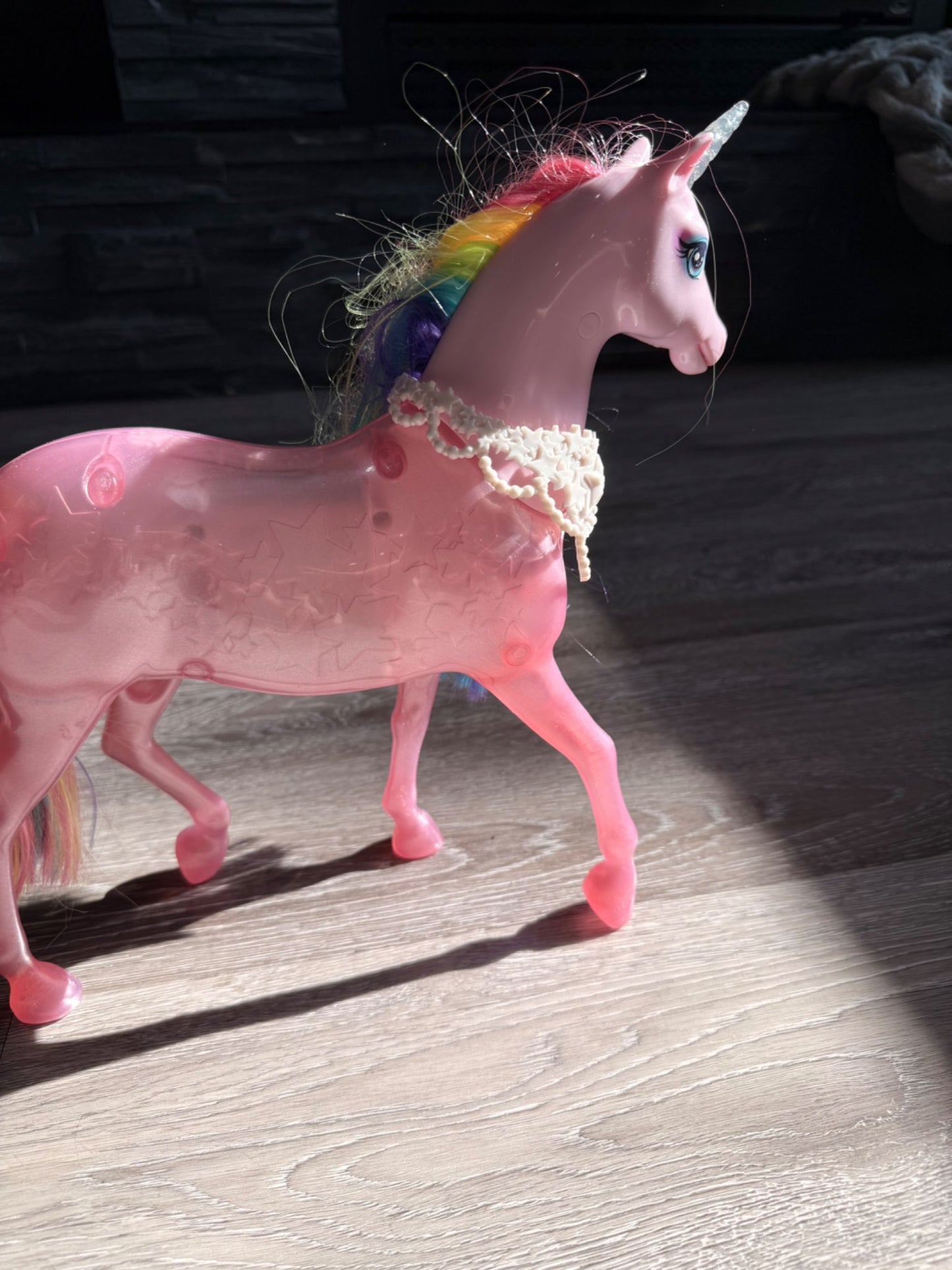 Barbie Mattel Rainbow mane horse