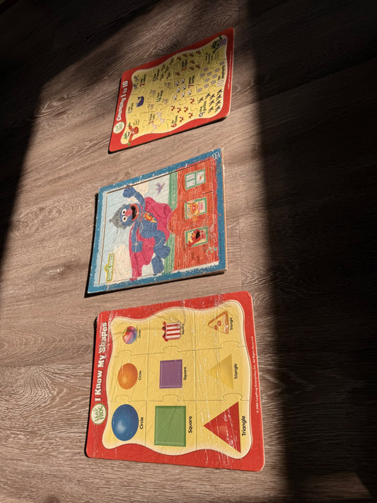 Three Puzzle set