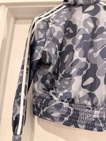 Adidas New With Tags blue Camouflage jacket, Kids 16