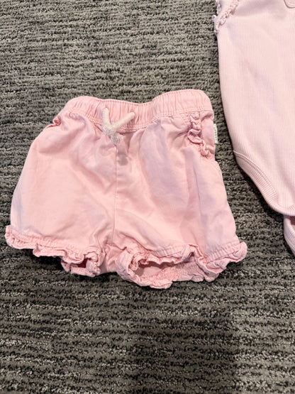 Size 1 pink girls bundle, Kids 12 Month (9-12M)