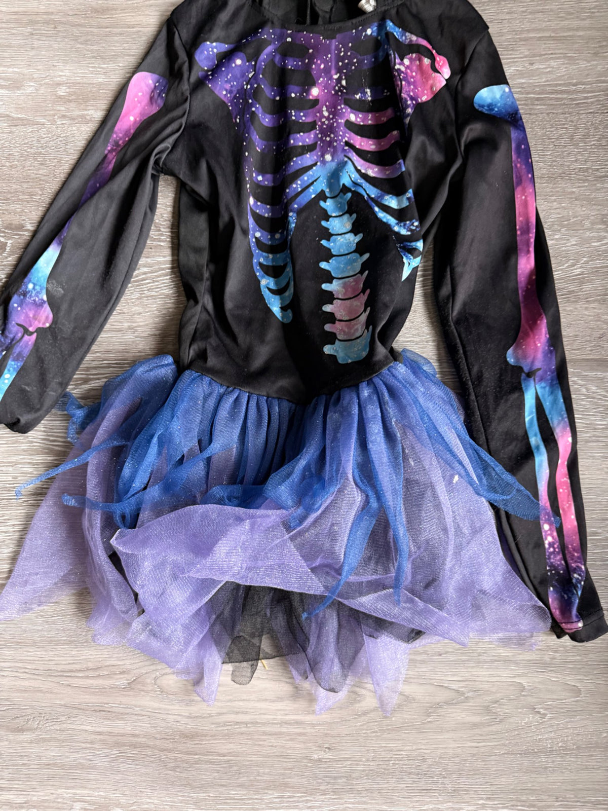 Girls Skeleton suit, Kids 5/5T