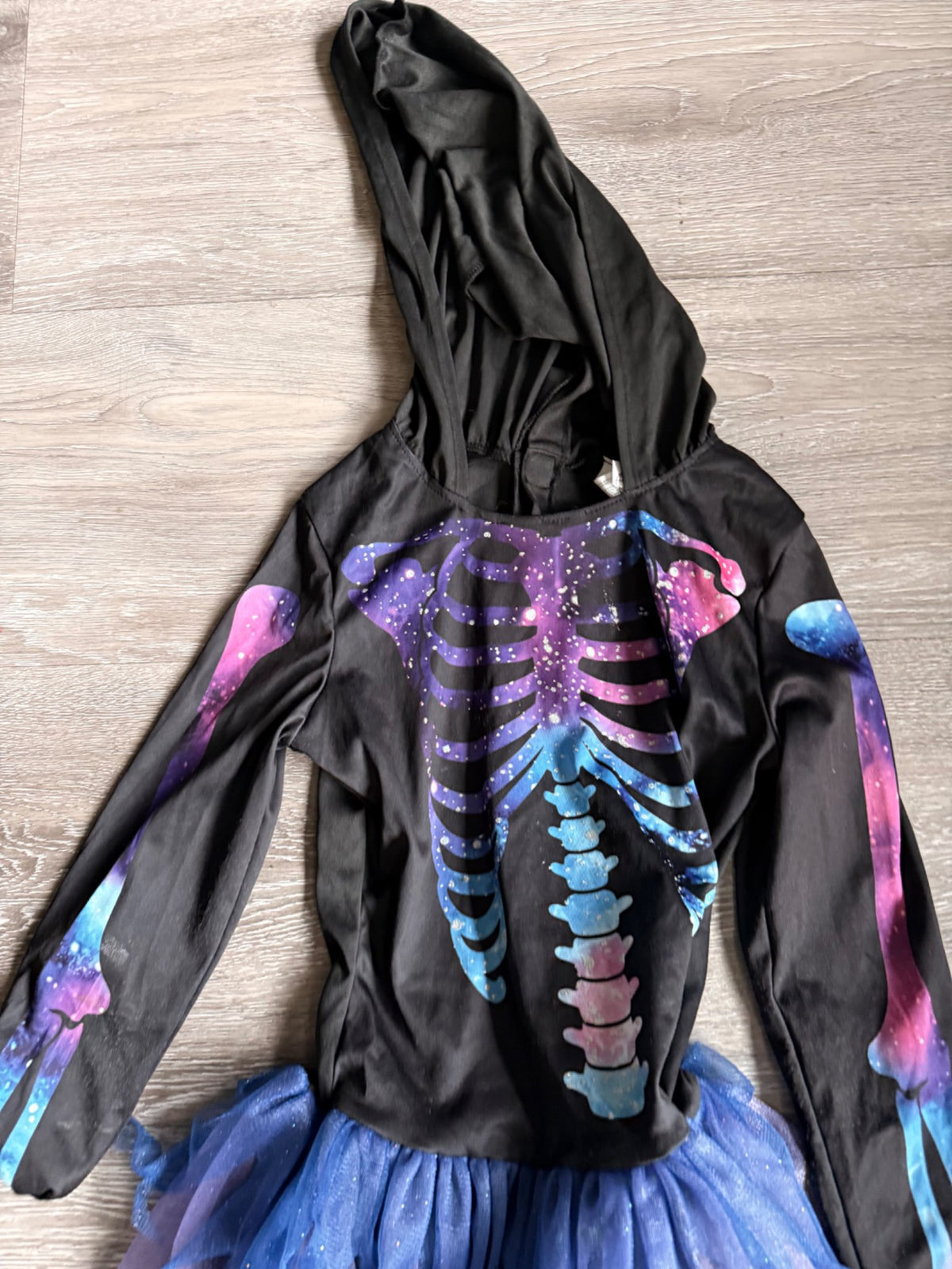 Girls Skeleton suit, Kids 5/5T