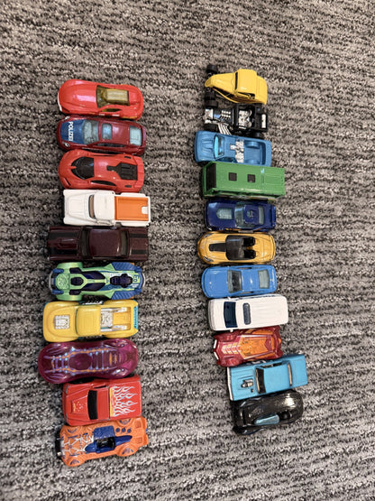 21 toy cars