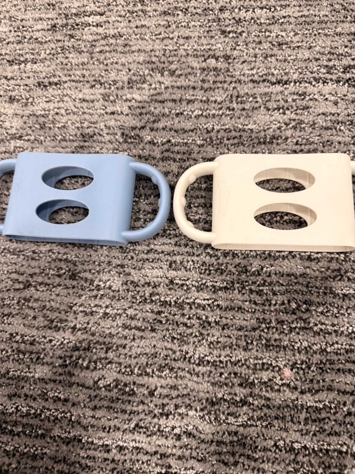 Dr. Brown’s Milestones 100% silicone bottle handles two
