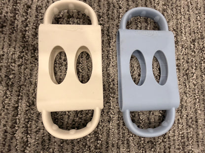 Dr. Brown’s Milestones 100% silicone bottle handles two