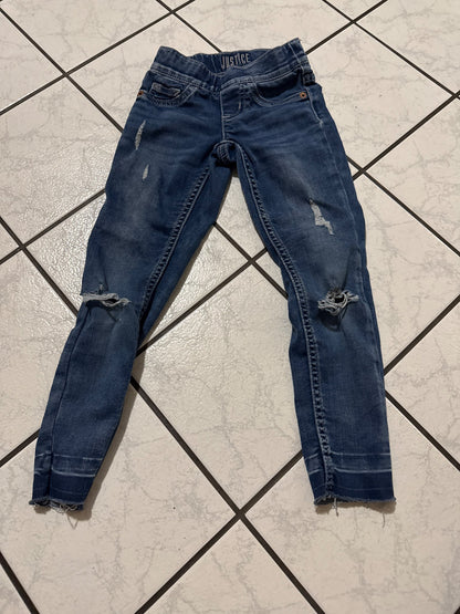 Girls Justice Size 6 Slim jean legging, Kids 6/6X