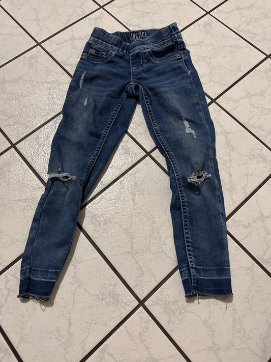 Girls Justice Size 6 Slim jean legging, Kids 6/6X