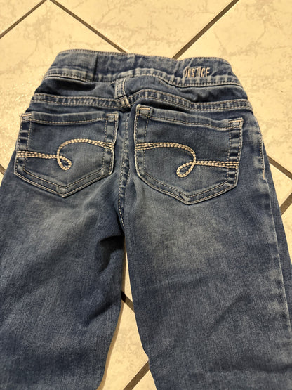 Girls Justice Size 6 Slim jean legging, Kids 6/6X