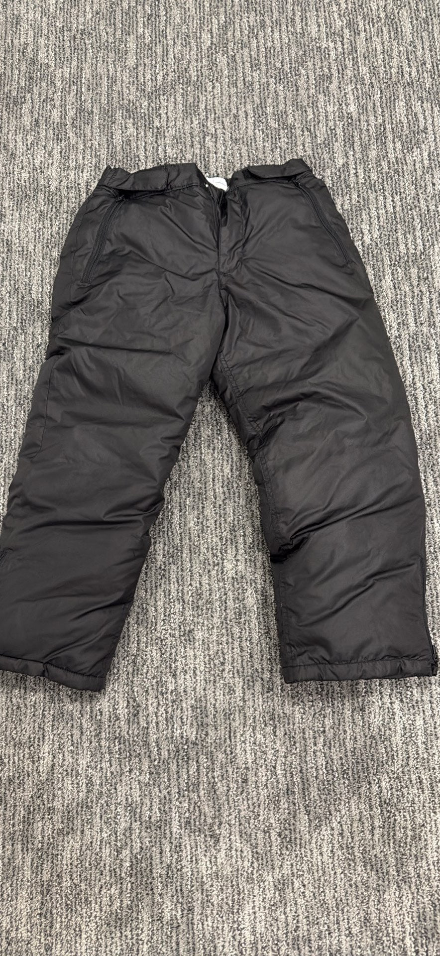 Old Navy Black Unisex Snowpants Size 8 (pant style), Kids 8