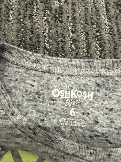 Osh Kosh Live Love Laugh tee with giraffe motif, Kids 6/6X