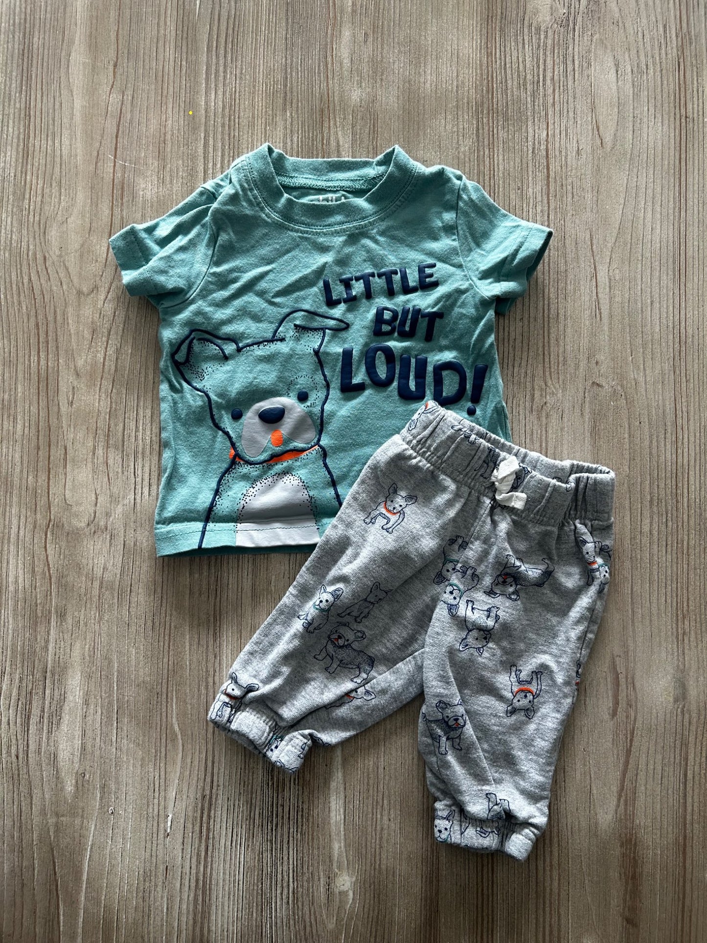 French bulldog outfit , Kids 3 Month (0-3M)