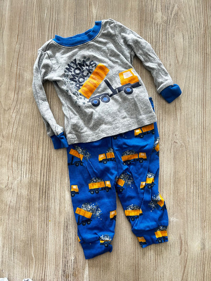 Truck pjs, Kids 3 Month (0-3M)