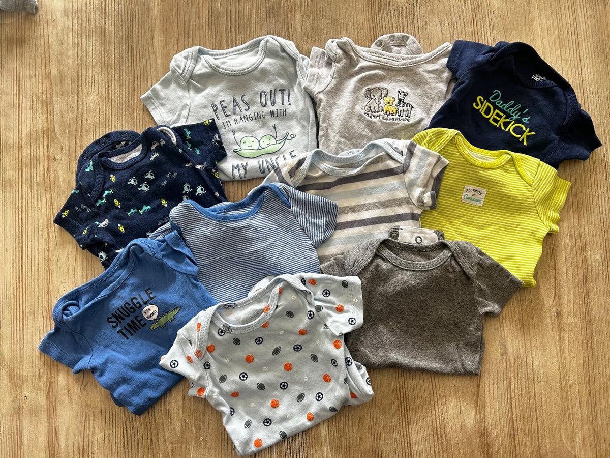 Tshirt onesie bundle , Kids 3 Month (0-3M)