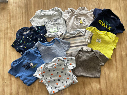Tshirt onesie bundle , Kids 3 Month (0-3M)