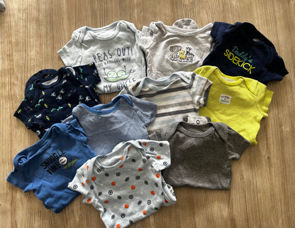 Tshirt onesie bundle , Kids 3 Month (0-3M)