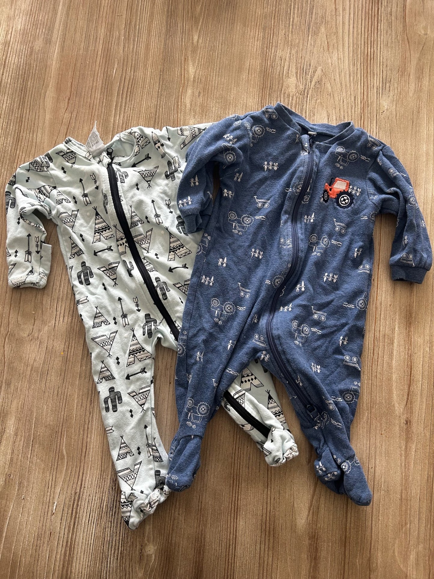 Two pairs of pjs, Kids 3 Month (0-3M)
