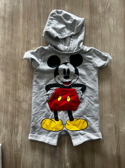 Mickey Mouse hooded Onesie, Kids 3 Month (0-3M)