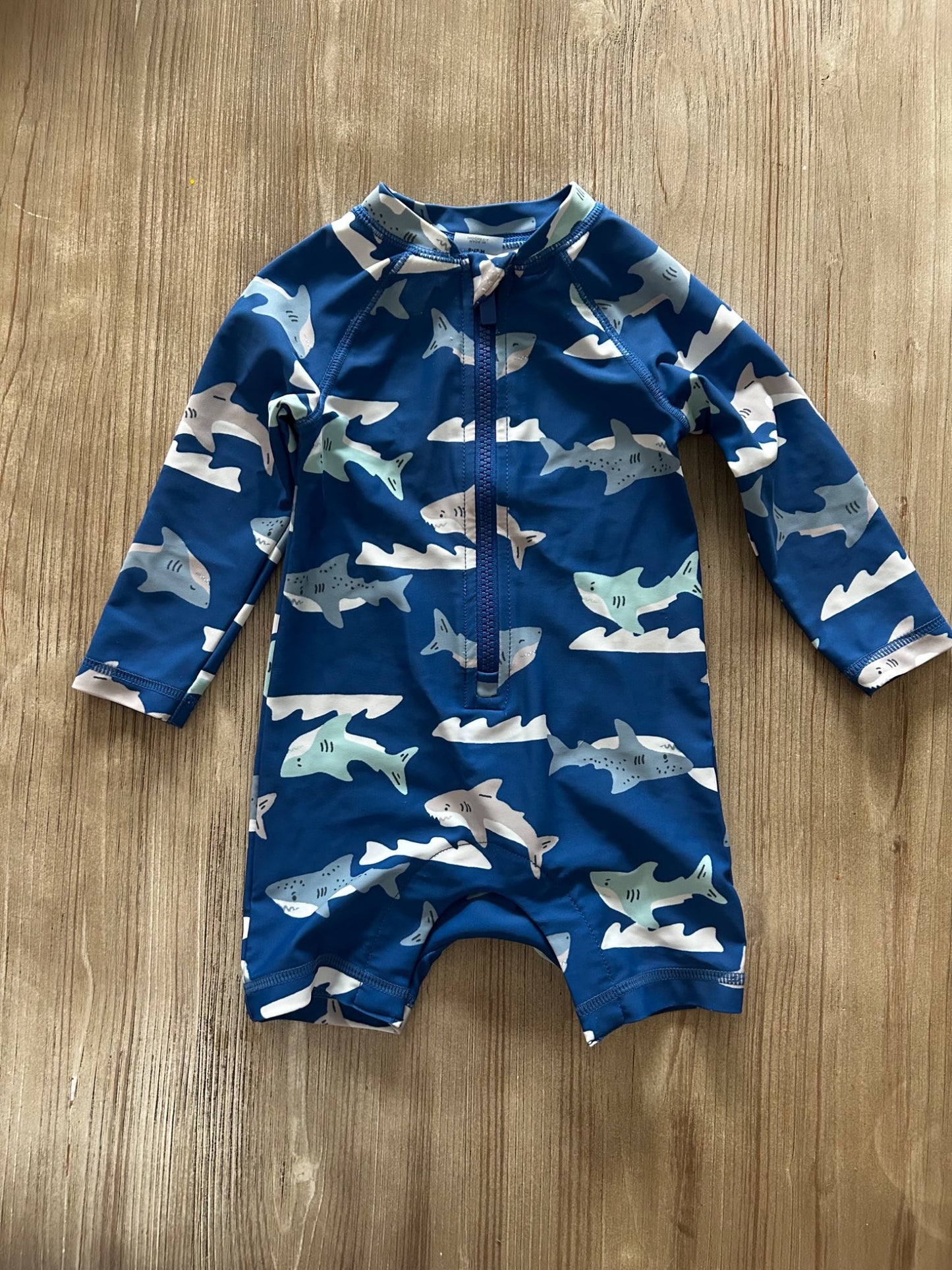 Shark 6-12 m bathing suit, Kids 12 Month (9-12M)