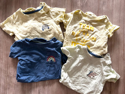 T shirt onesie bundle 6-12 m, Kids 12 Month (9-12M)