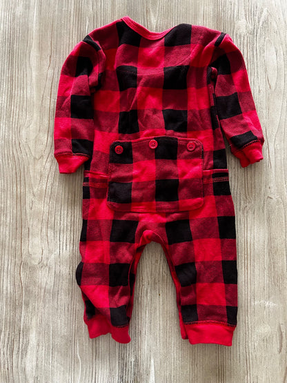 Plaid red bundle 6-12 m, Kids 12 Month (9-12M)