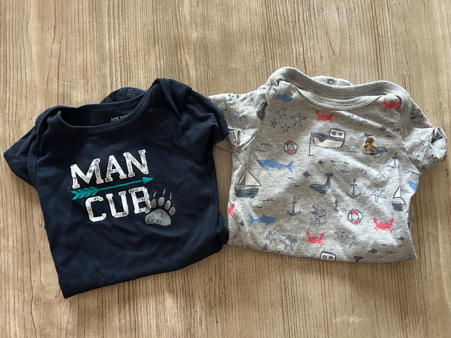 Shirt onesies 6-12m, Kids 12 Month (9-12M)