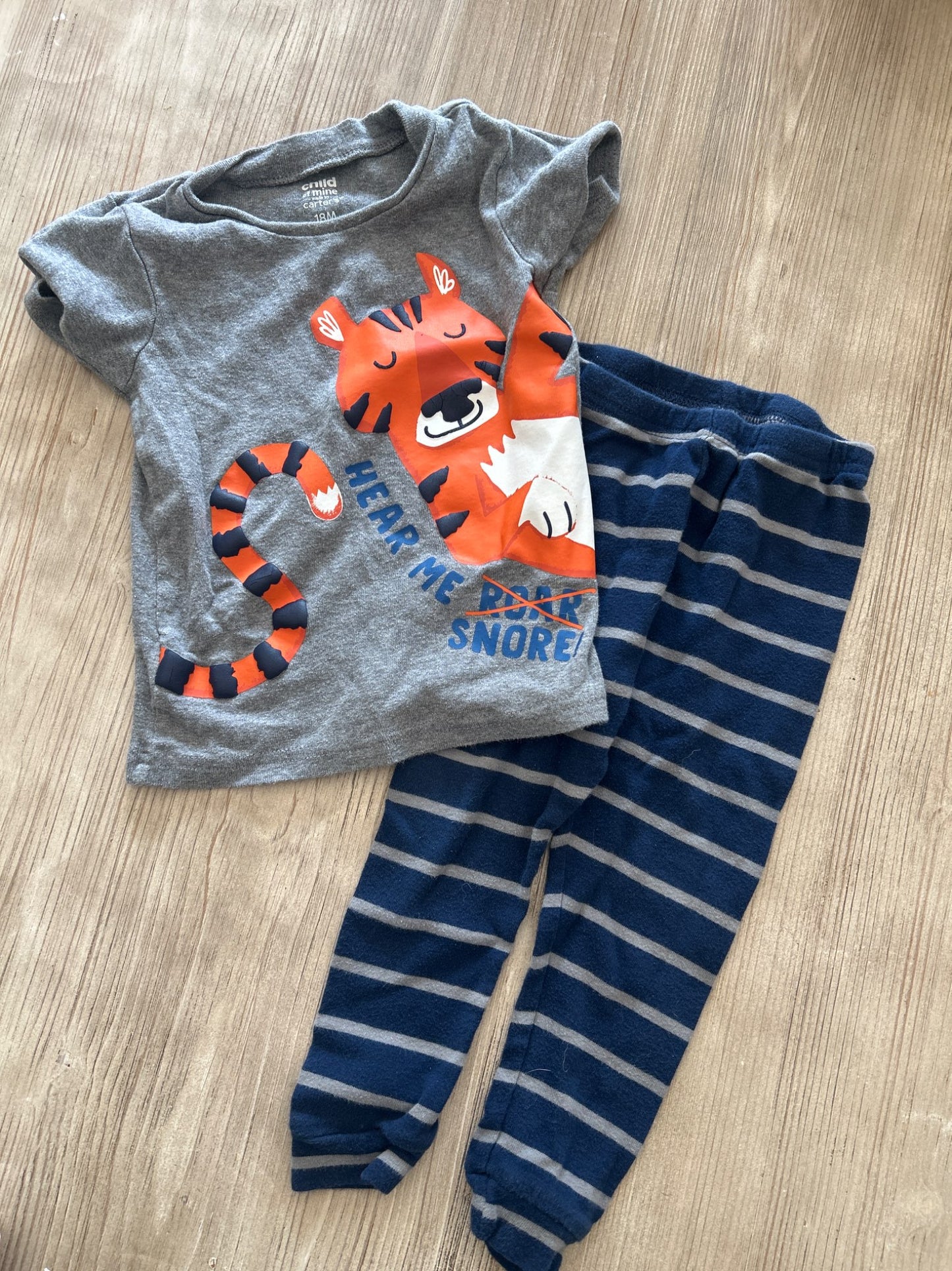 Tiger pjs, Kids 18 Month (12-18M)